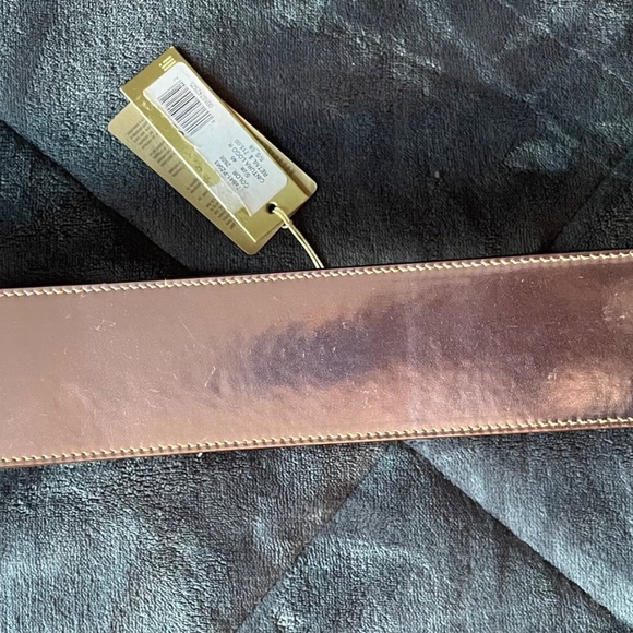 Roberto Cavalli metallic mauve /pale lilac wide belt - Picture 2 of 9